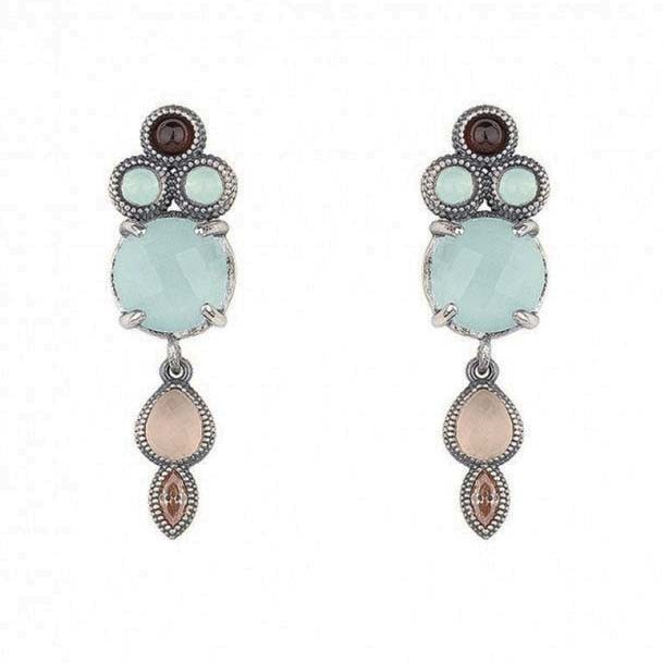 Pendientes novia plata y circonitas color cava, brown y peridoto. Pendientes novia plata y circonitas color cava, brown y peridoto.