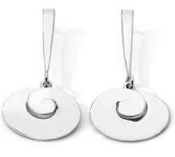 Pendientes BABEL Plata Jorge Revilla