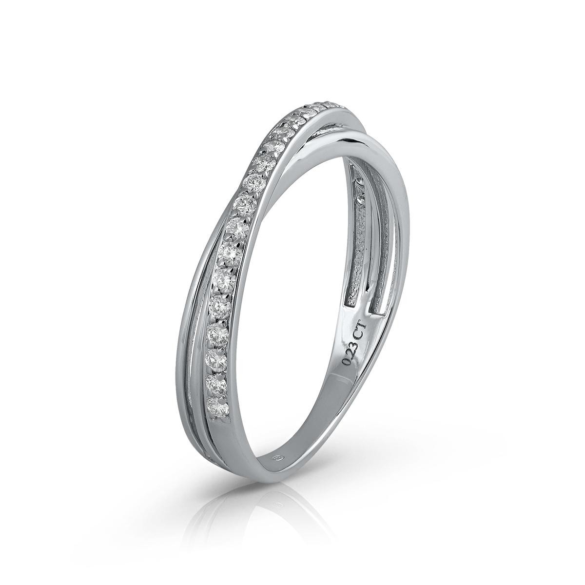 Anillo media alianza garras 9 Diamantes Anillo media alianza garras 9 Diamantes