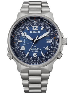 Citizen Radiocontrol Pilot Acero CB0240-88L Citizen Radiocontrol Pilot Acero CB0240-88L