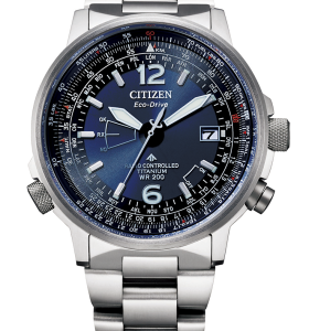 Citizen Radiocontrol Pilot Super Titanium CB0230-81E