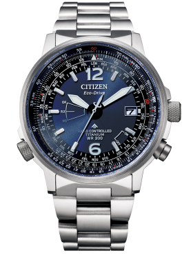 Citizen Radiocontrol Pilot Super Titanium CB0230-81E Citizen Radiocontrol Pilot Super Titanium CB0230-81E
